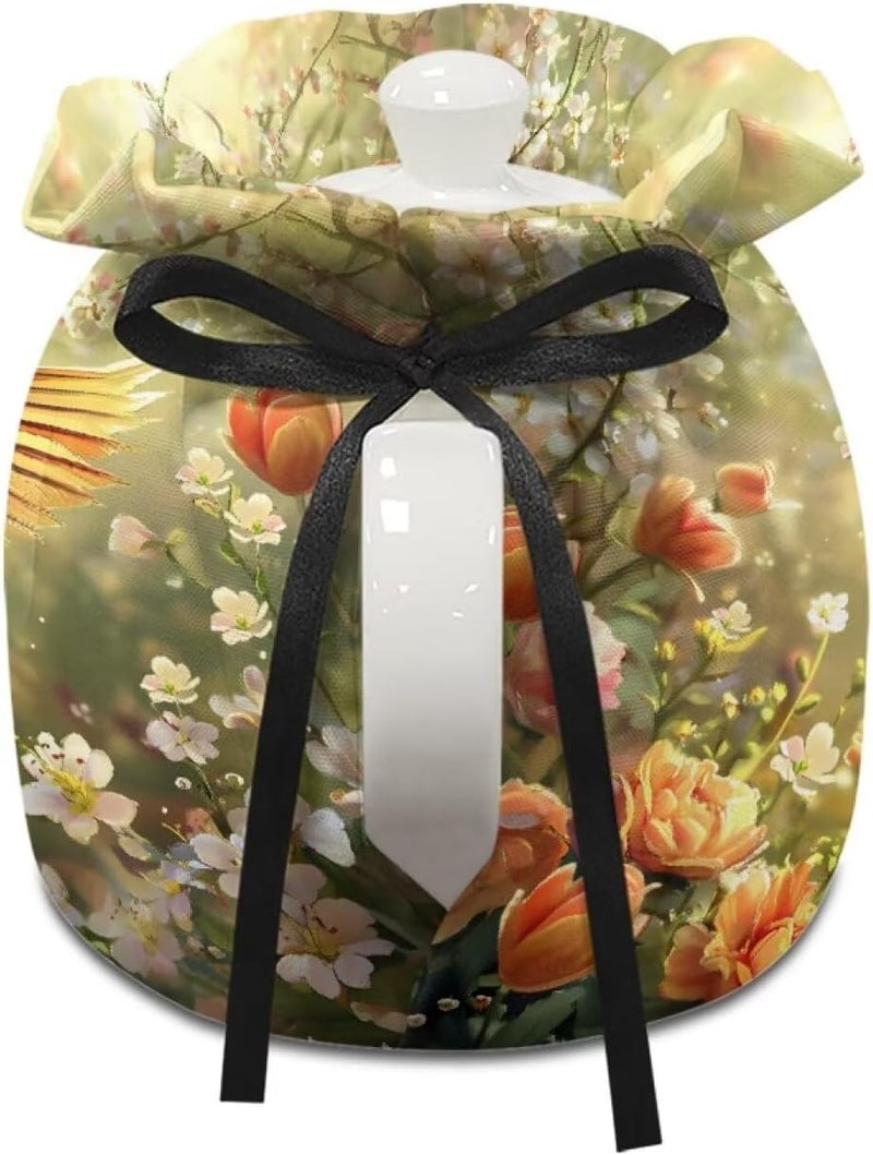 Fonplted Cute Hummingbird Tea Cozy Kettle Cover | Dome Shaped Large Teapot Cozy | Handmade & Strong Fabric Materials | Great Gift for Tea Lover - Image 3